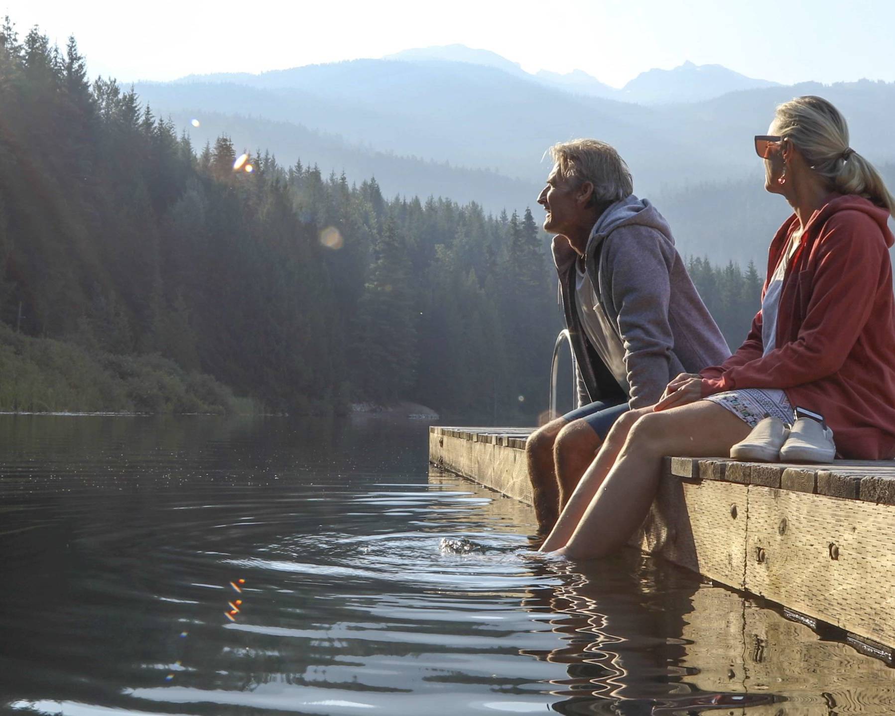 Older couple enjoying retirement thanks to pension and sound retirement plan