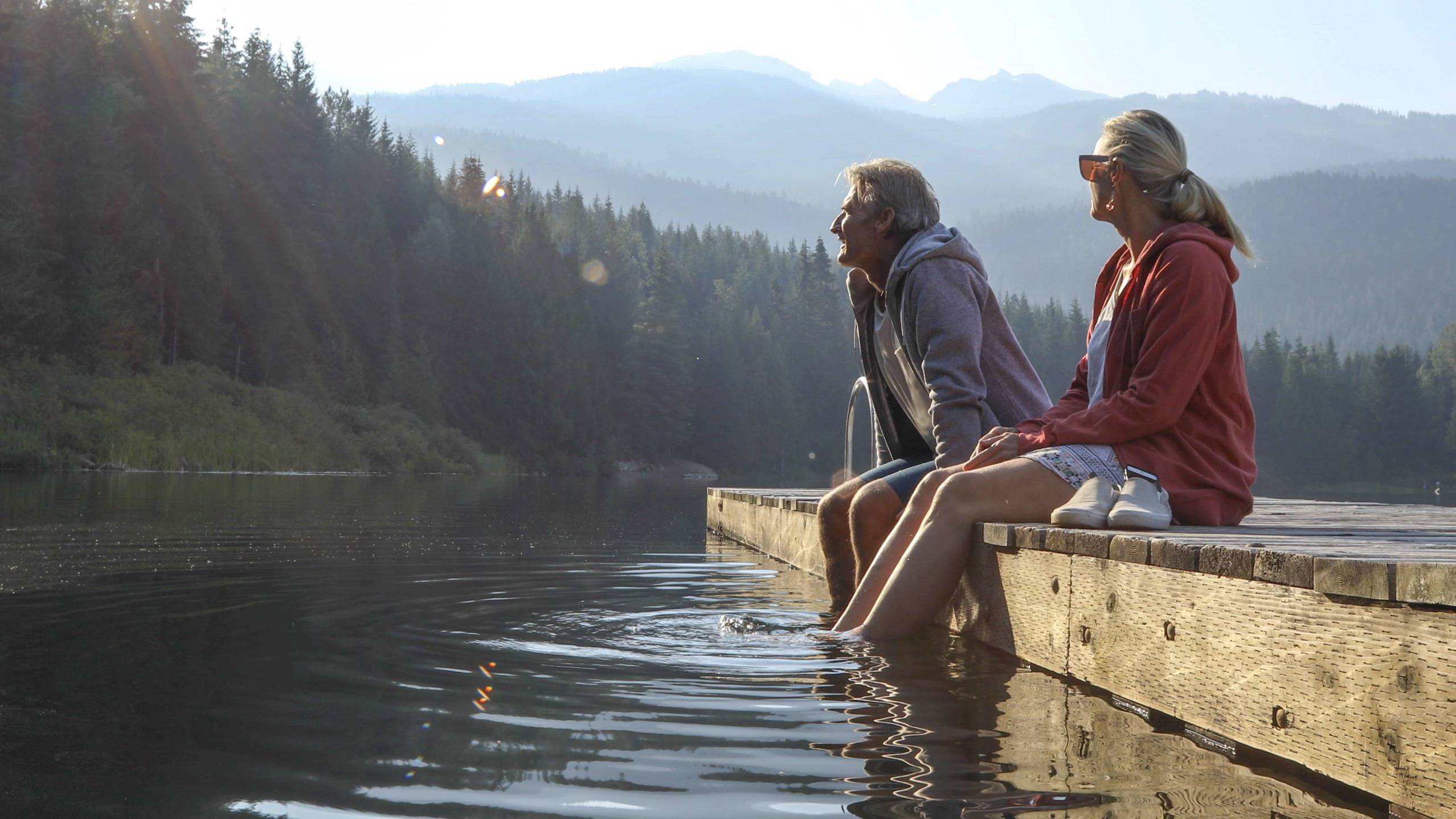 Older couple enjoying retirement thanks to pension and sound retirement plan
