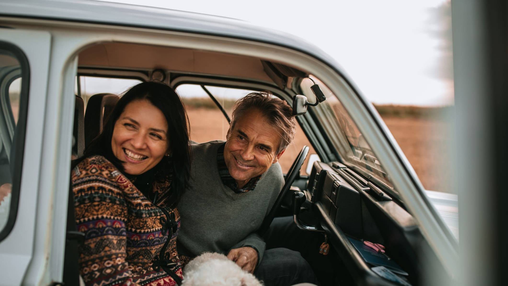 Couple enjoying retirement