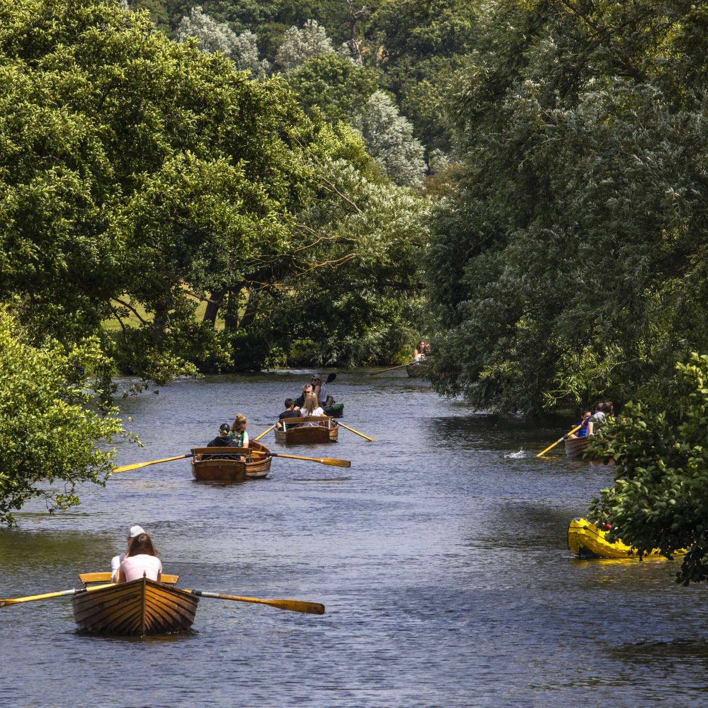 Boats on the River Stour