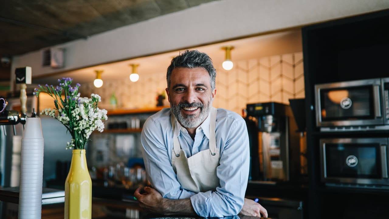 Man in apron