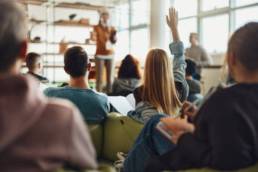 Students in class