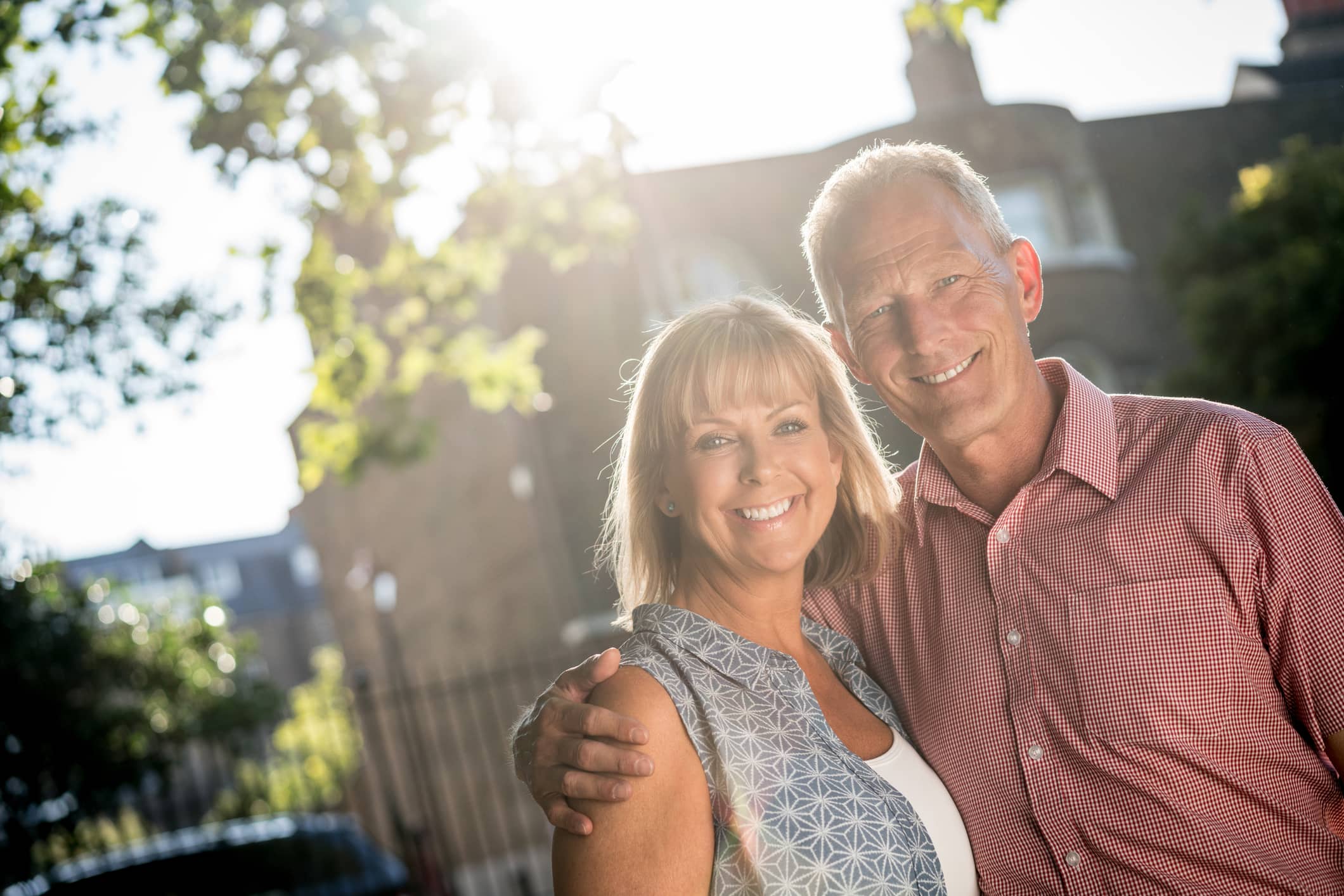 Representative image of a couple used to illustrate a blended family inheritance tax planning case study.